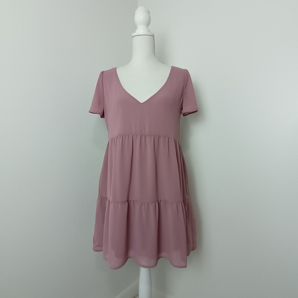 Show Me Your MuMu Cia Mini Dress Antique Rose Small